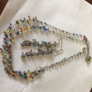 Matching bracelet and necklace